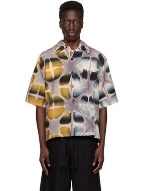 Gentle Fullness x Story MFG. Multicolor Holiday Oversized Shirt Medium